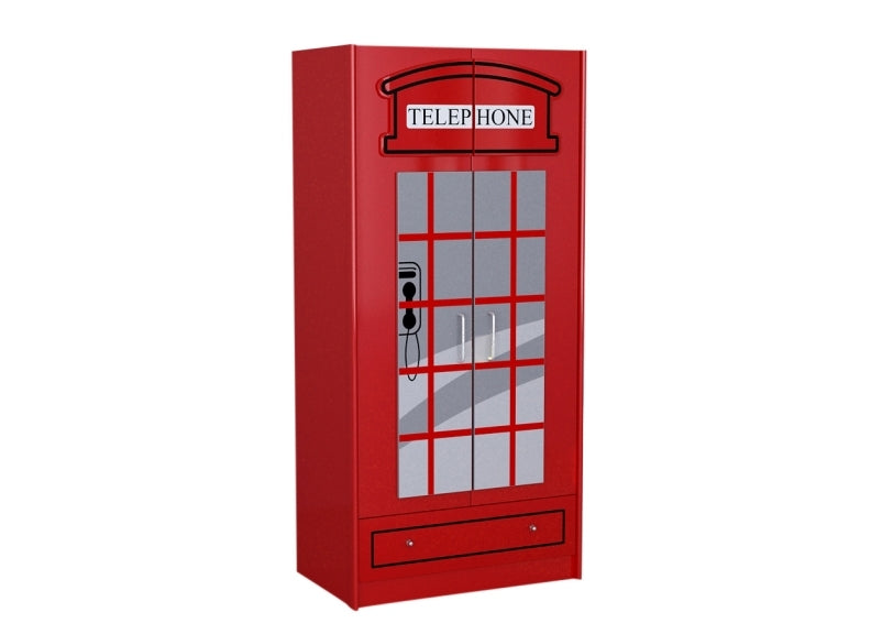 London Telephone Box Wardrobe - 