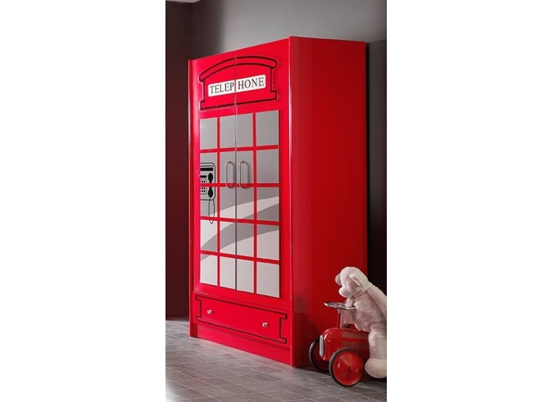 London Telephone Box Wardrobe - 1