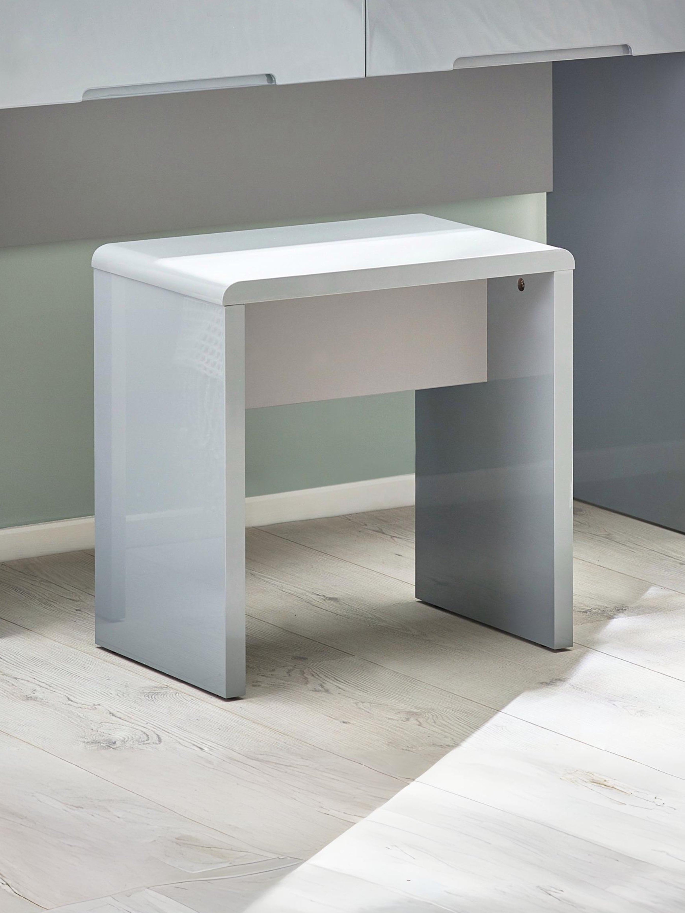 Manhattan Dressing Stool - Grey
