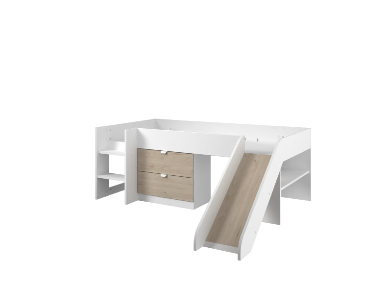Tobo Bed With Slide & Chest
