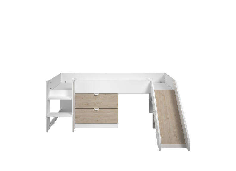 Tobo Bed With Slide & Chest