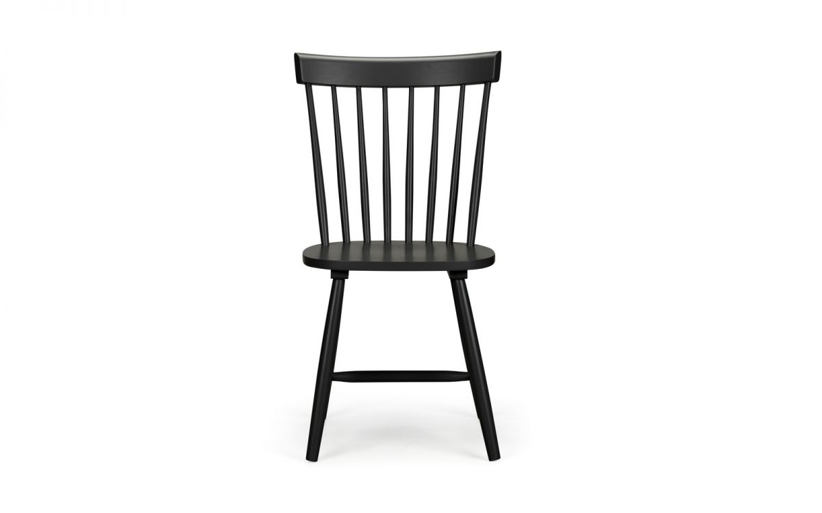Torino Black Dining Chair | Scandinavian Design Accent Chair