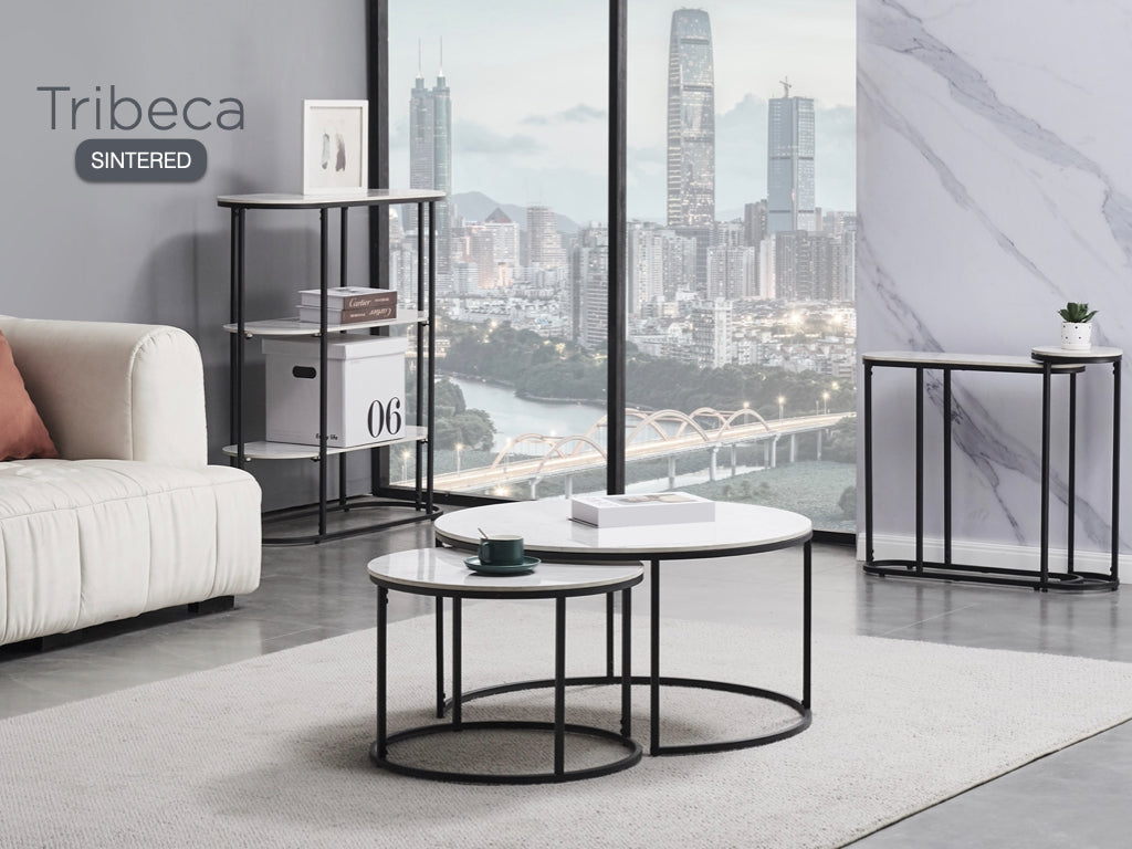 Tribeca Low Bookcase Grey