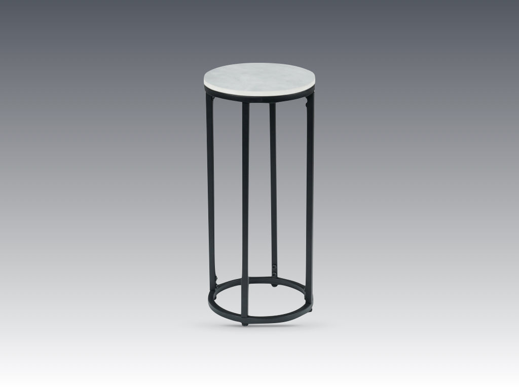 Tribeca Tall Round Lamp Table