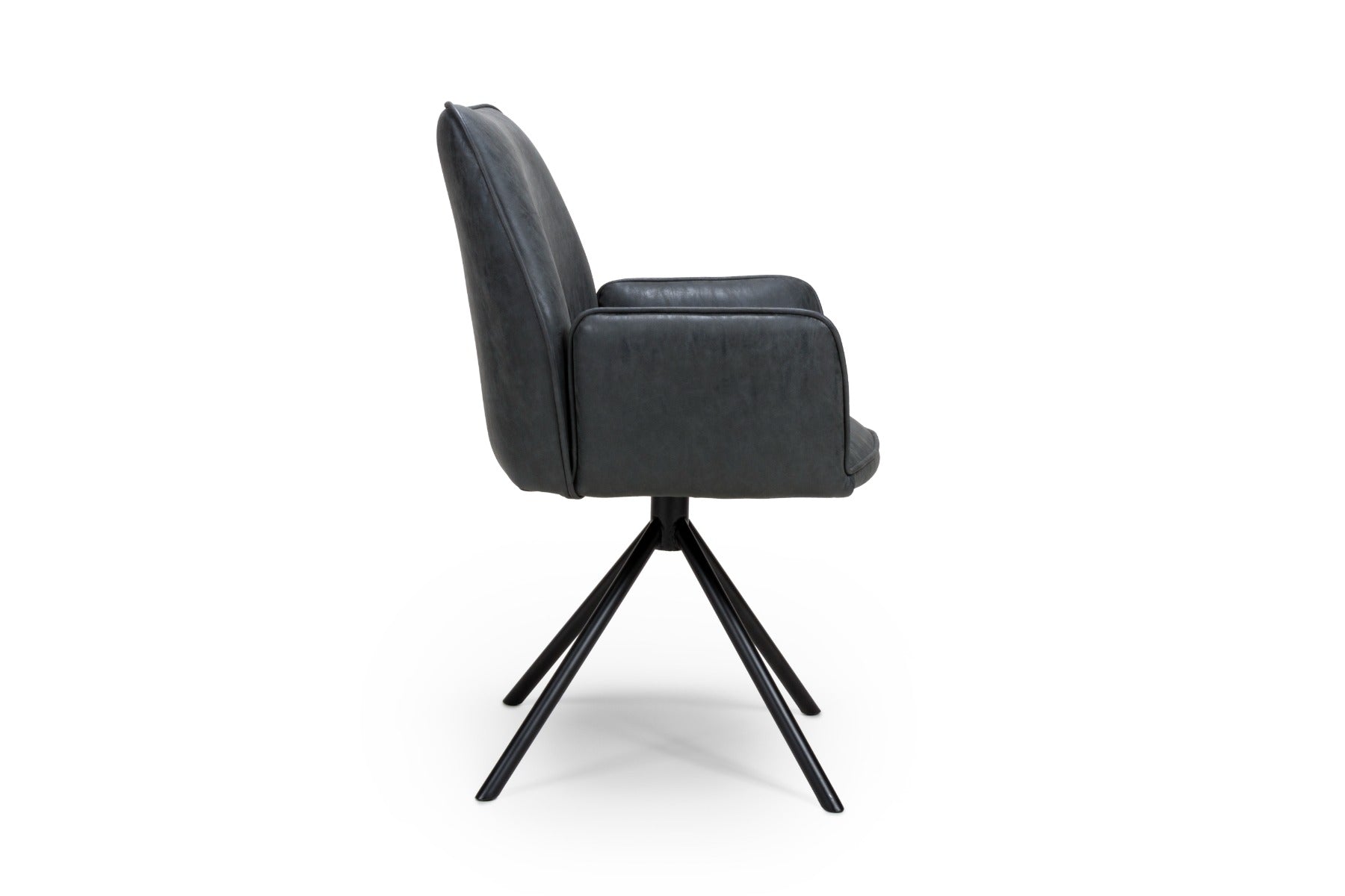 Two Uno Chairs - Wax - Grey