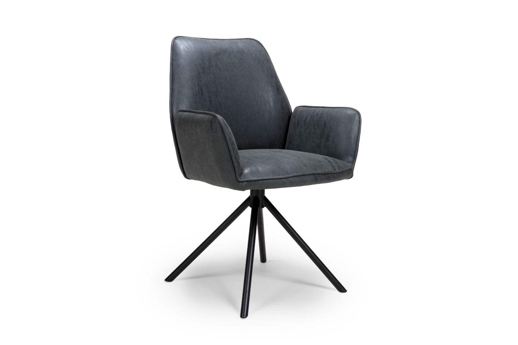 Two Uno Chairs - Wax - Grey