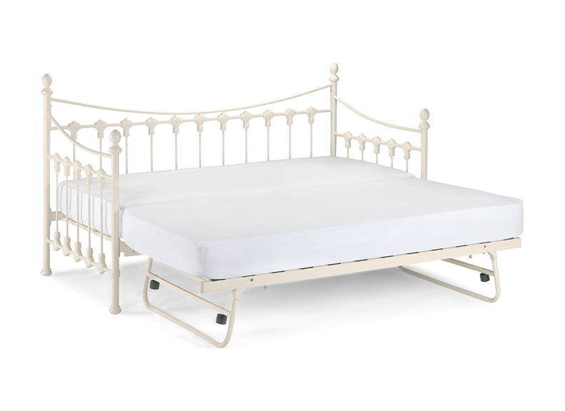 Versailles Cream Metal Daybed W/Optional Trundle