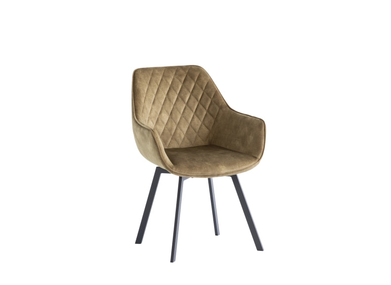 Viola Green Swivel Dining Chair