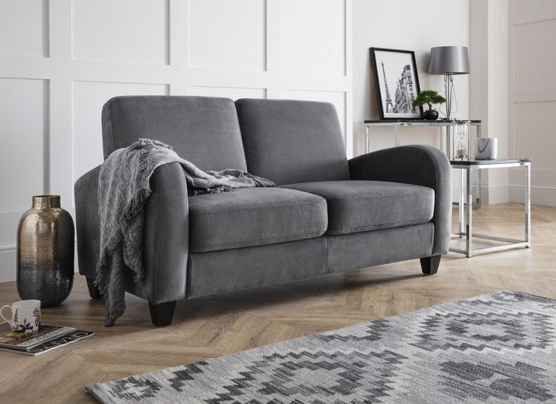 Vivo Grey Two Sofa Room