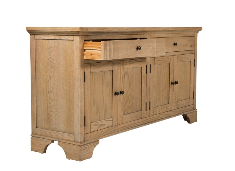 Valent Washed Oak Sideboard - detail