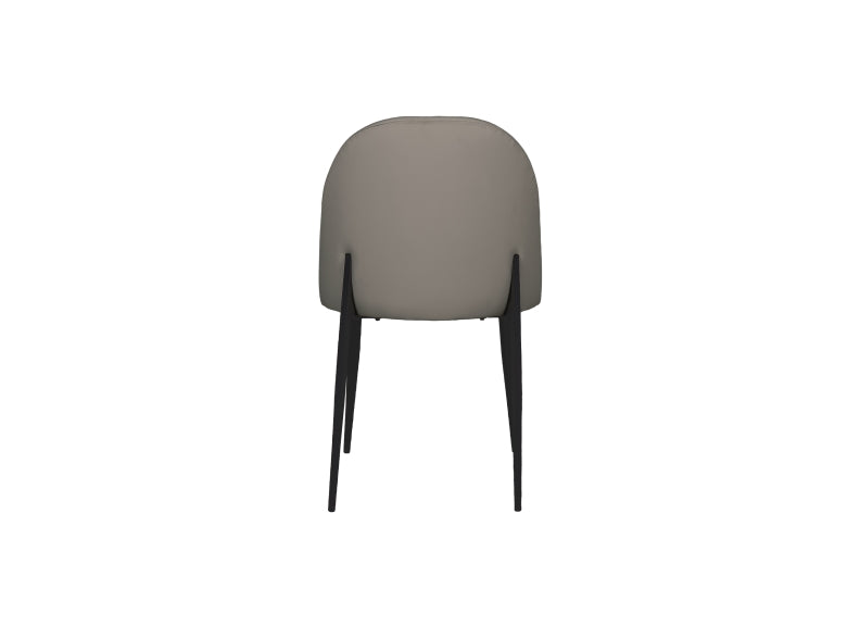 Valent Grey Faux Leather Chair - 4