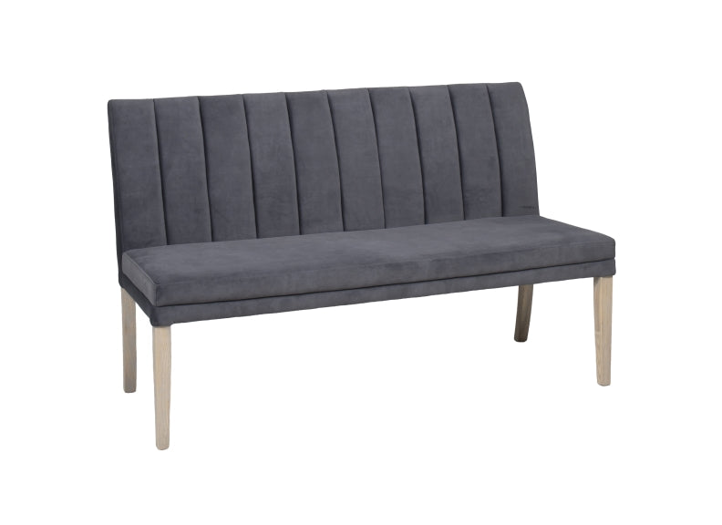 Valent 152 cm Long Fabric Dining Bench