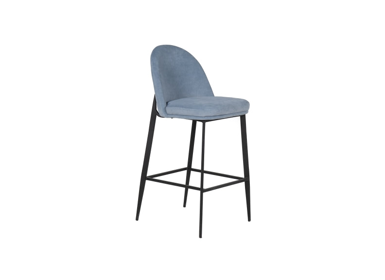 Valent Blue Bar Chair - 2