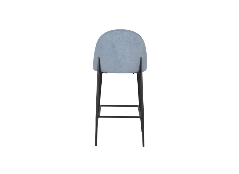 Valent Blue Bar Chair - rear