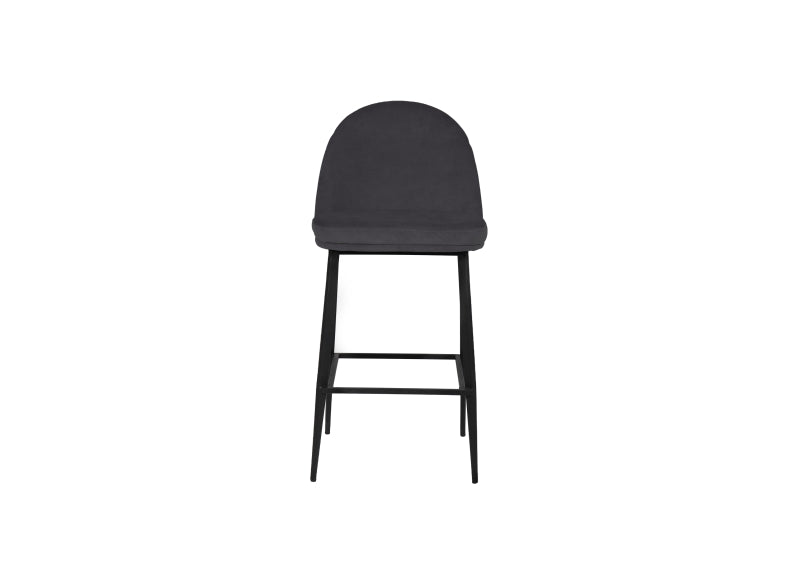 Valent Dark Grey Bar Chair - 2