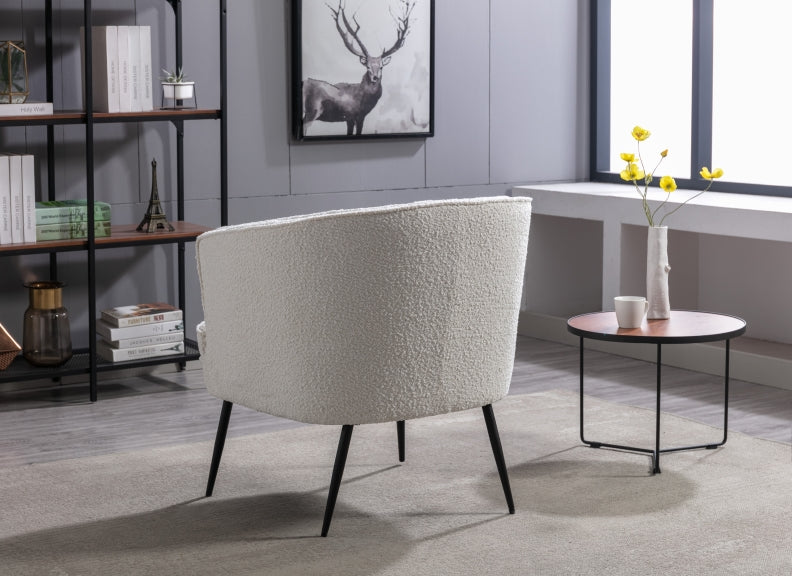 Wendy Boucle Cream Tub Chair