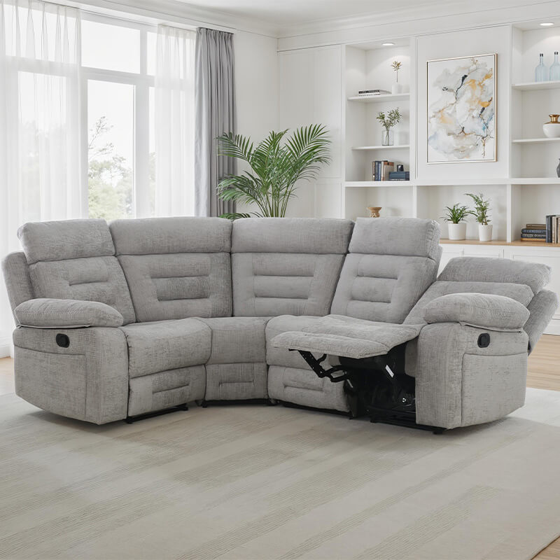 Wilbur Corner Group Manual Recliner