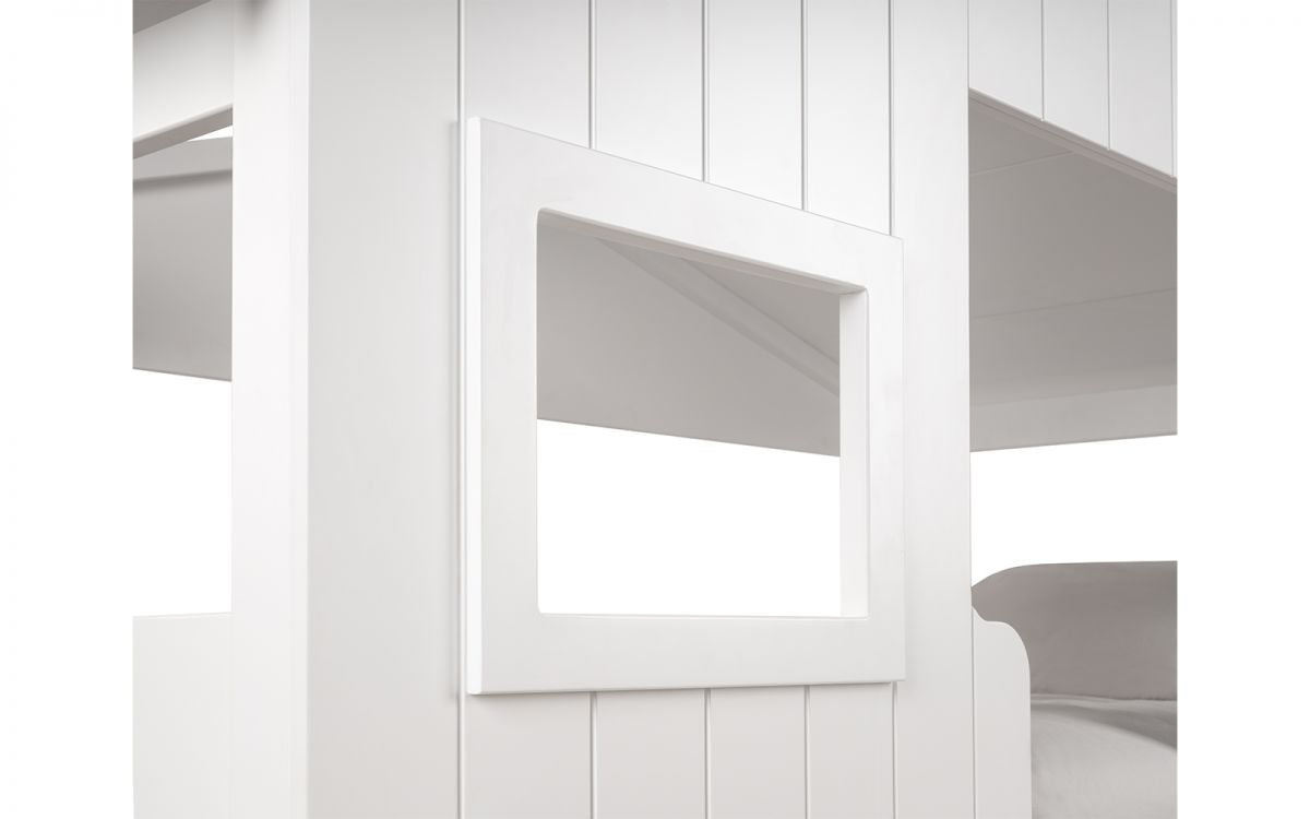 Willow Treehouse White Bunk Bed