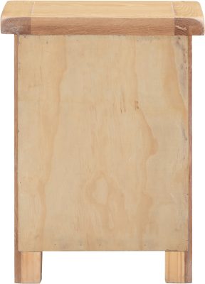 WINDSOR 3 DRAWER BEDSIDE - NATURAL OAK