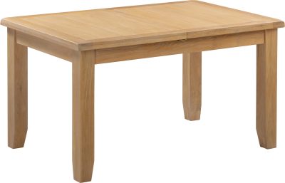 WINDSOR EXTENDING DINING TABLE - NATURAL OAK