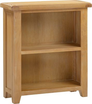 WINDSOR LOW BOOKCASE - NATURAL OAK