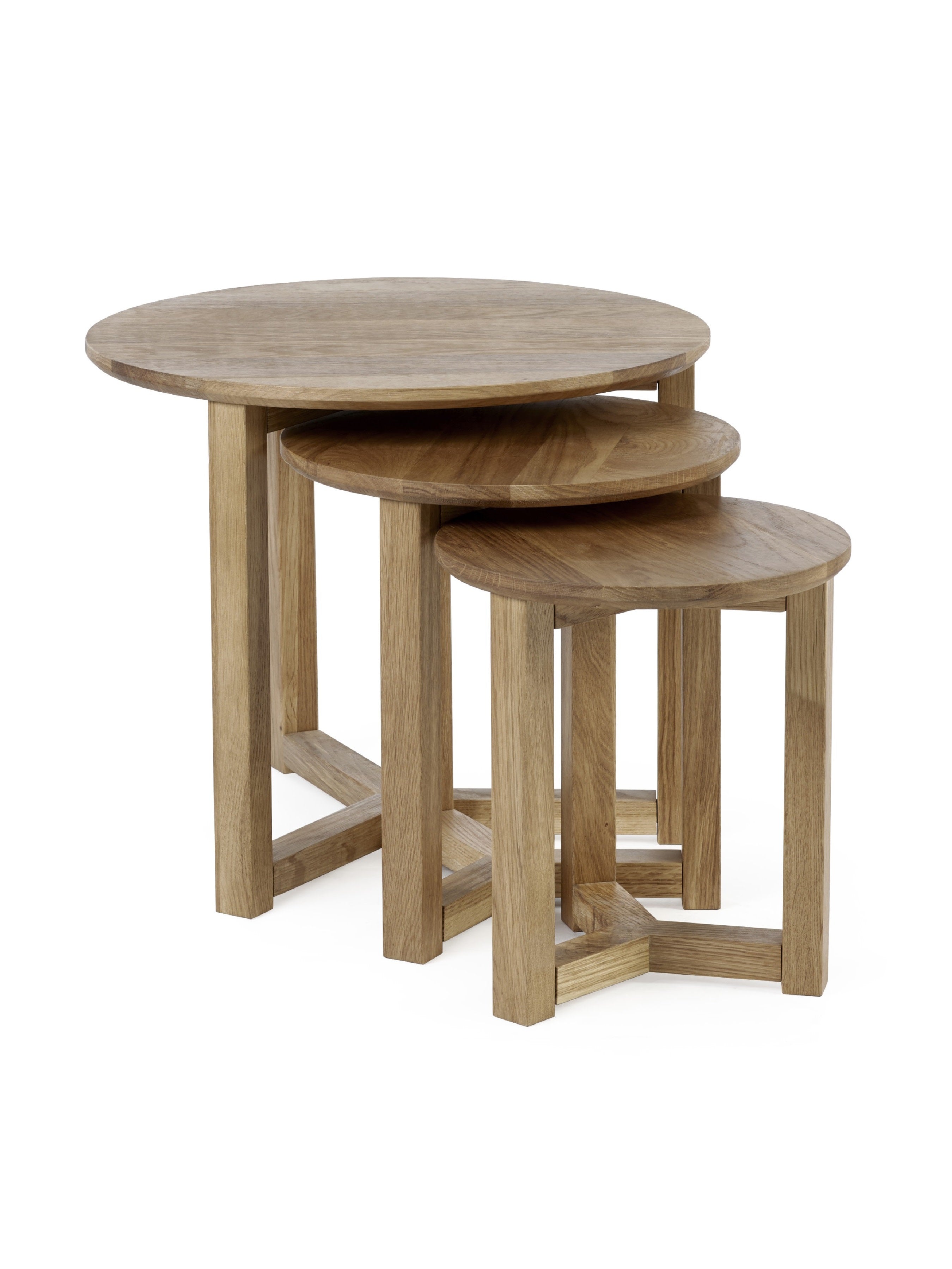 Nidri Nest Of 3 Tables Oak