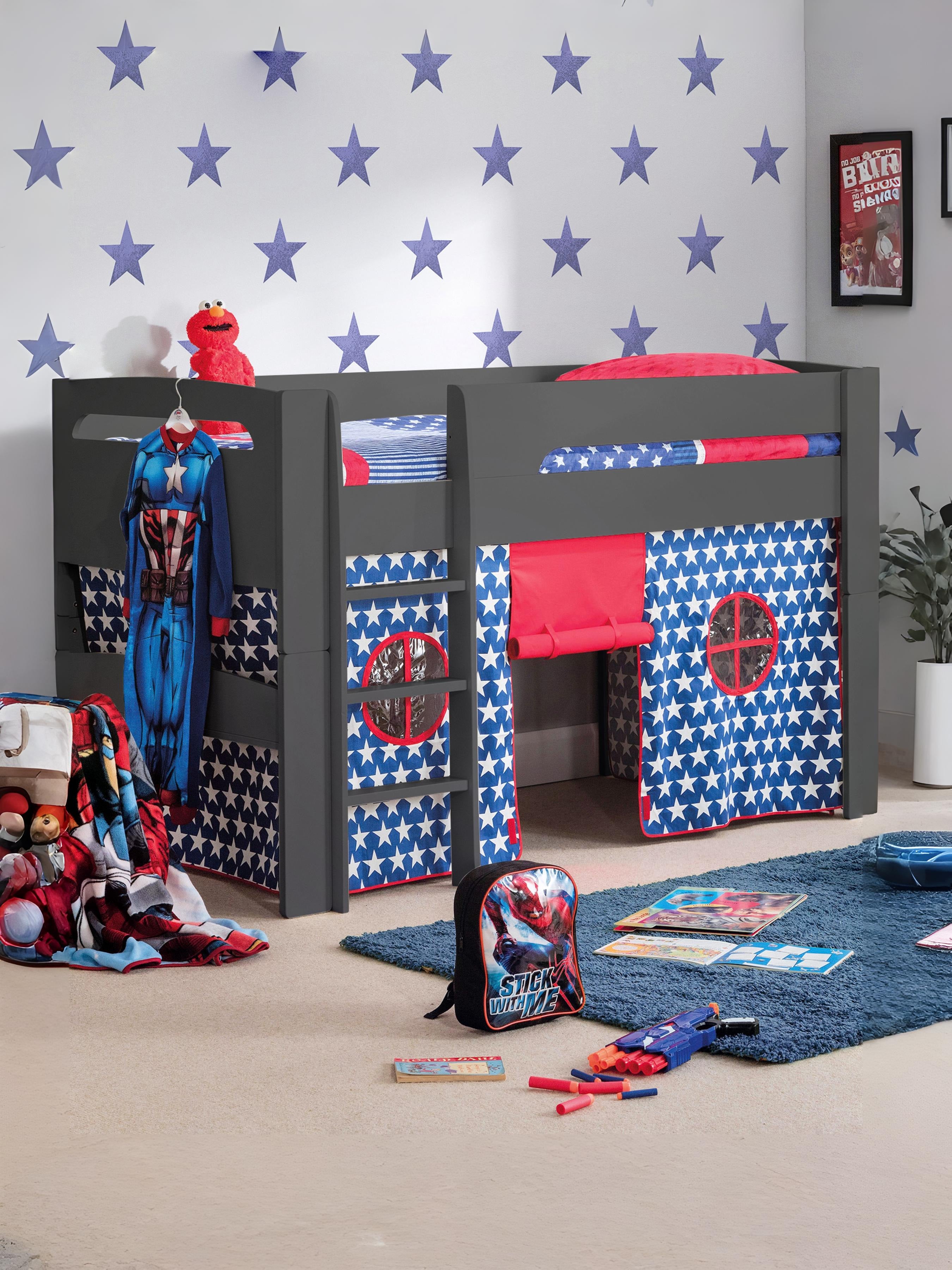 Pluto Midsleeper Anthracite & Blue Tent