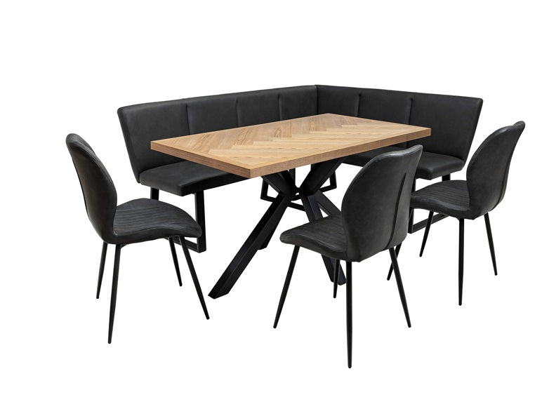 Zara Table W/Westin Or Franklin Corner Bench
