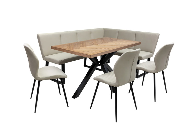 Zara Table W/Westin Or Franklin Corner Bench