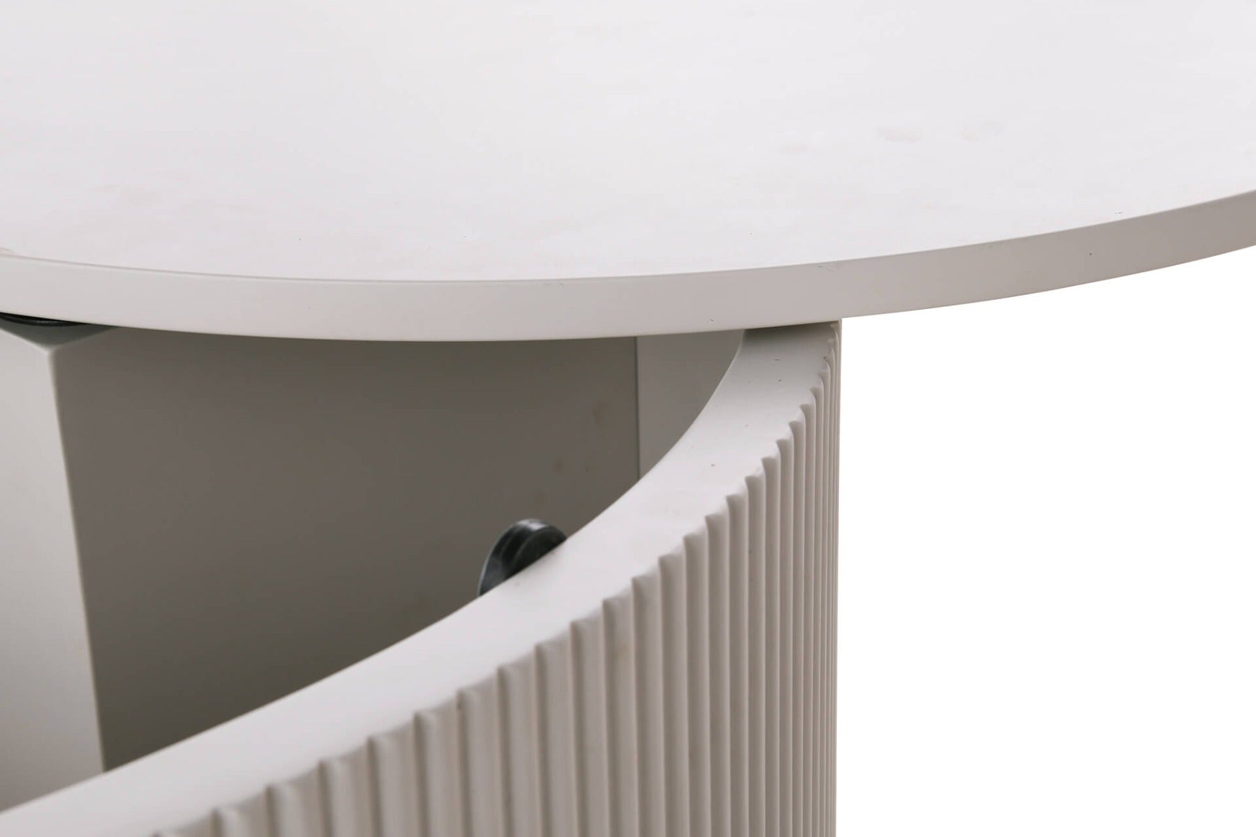 Zadie Coffee Table in Stone – Multifunctional Coffee Table with Storage Solution