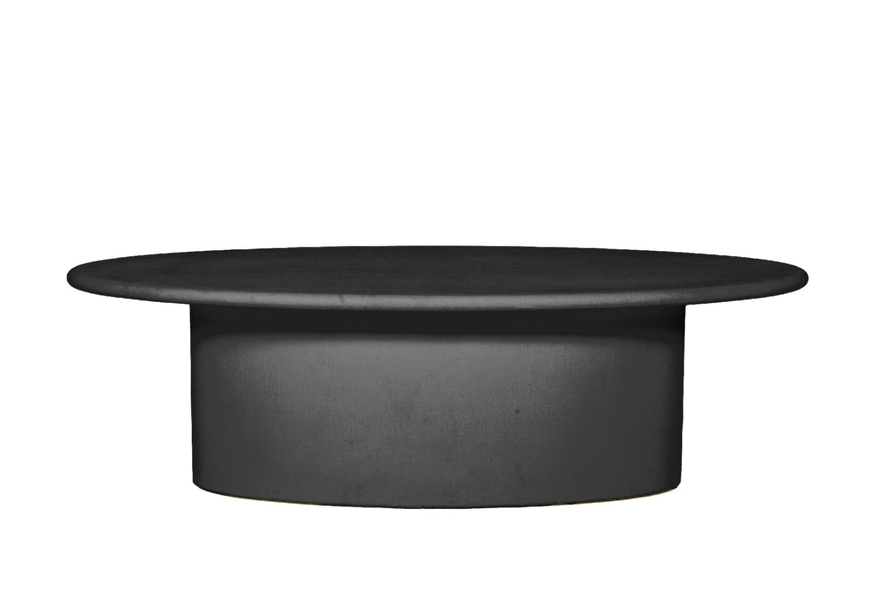 Ziola Coffee Tables in Black or White – Modern Concrete Finish Coffee Table for Industrial Style Homes