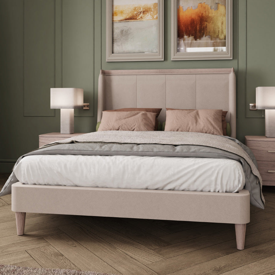 Zahra 6ft Bed in Elegant Parisian Cream Finish