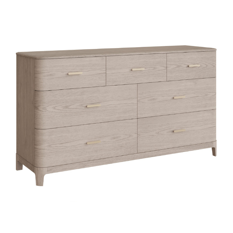Zahra Dressing Chest 7 Drawer - Parisian Cream