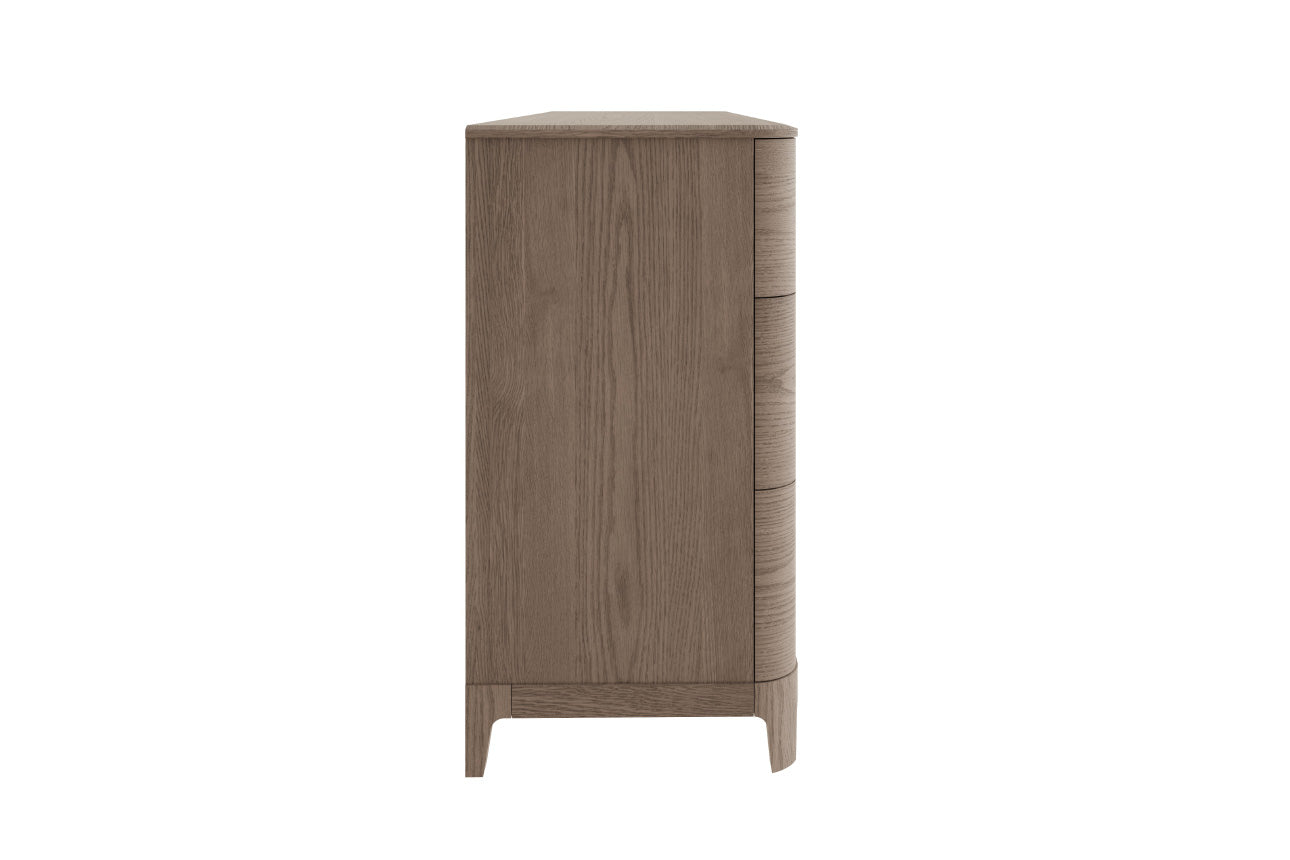 Zahra Dressing Chest 7 Drawer - Parisian Cream