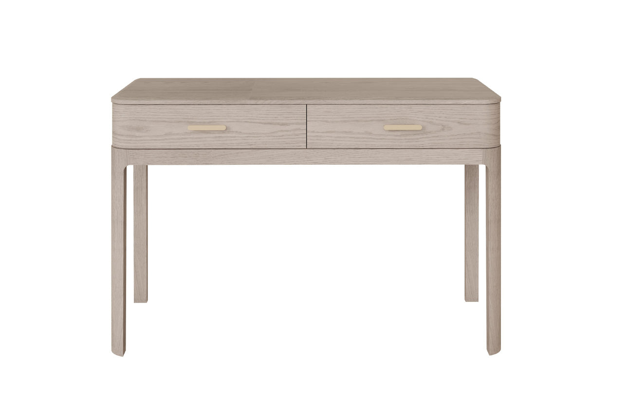 Zahra Dressing Table 2 Drawer - Parisian Cream