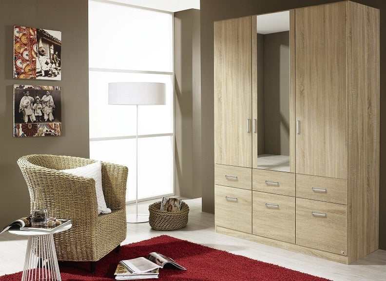 Zurich Wardrobe In Sonoma Oak