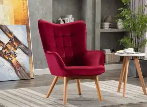 Kayla Viola Crimson Chair - 1