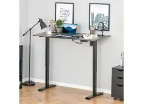 *EXPRESS DELIVERY 3-5 DAYS* Vinsetto Height Adjustable Stand/Sit Desk Black