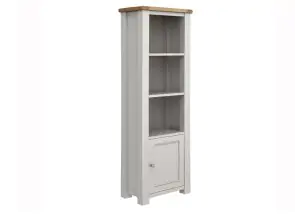 Amberly Tall Bookcase With Storage