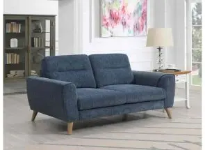 Anderson Blue Two Seat Sofa