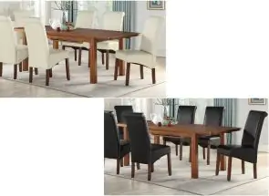 Andorra Acaia Ext Table & Sophie Chairs