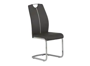 Argenta Grey PU Dining Chair