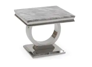 Arianna Grey End Table