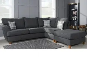 Ava Fabric Corner Sofa