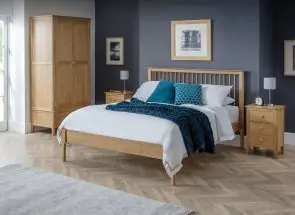Cotswold Oak Bed & Bedside
