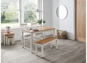 Coxmoor Ivory Rectangular Dining Set (Pre-order for April delivery)
