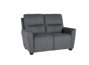 Cyrus 2 Seater - Fixed - Charcoal