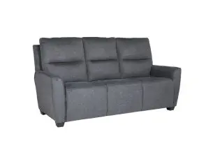 Cyrus 3 Seater - Fixed  - Charcoal