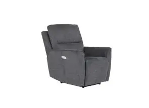 Cyrus 1 Seater - Electric Recliner - Charcoal