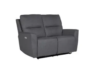 Cyrus 2 Seater - Electric Recliner - Charcoal